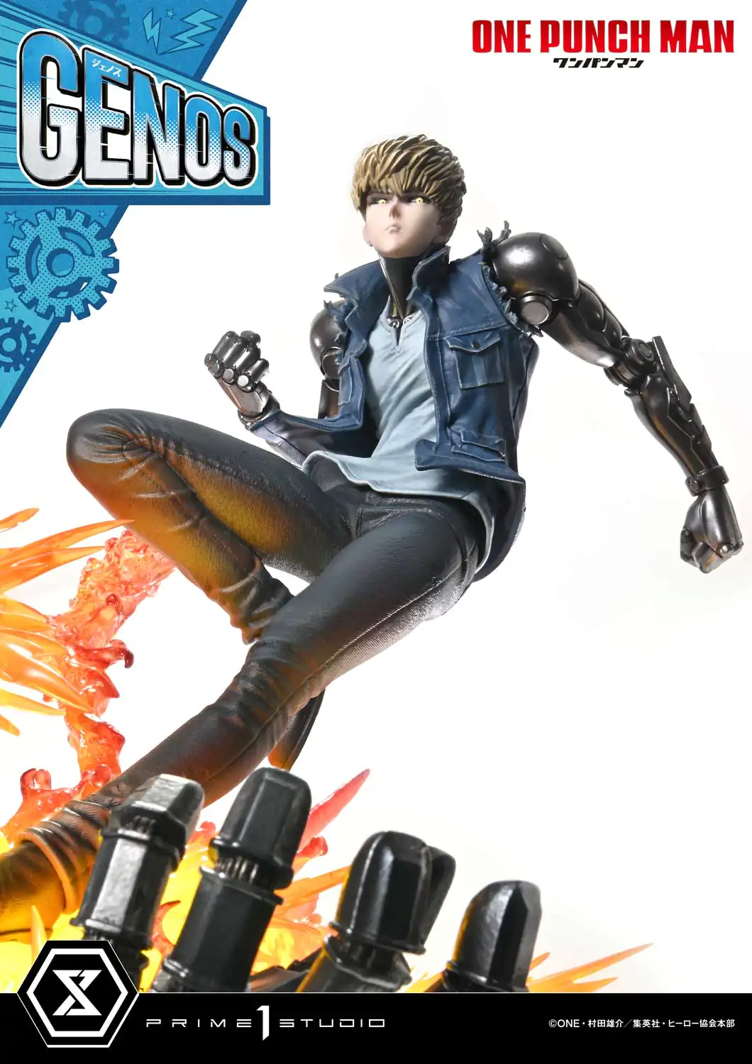 Prime1 Studio One-Punch Man Concept Masterline Genos 1/6 Scale Statue (FREE DELIVERY Within Metro Manila) - Image 13