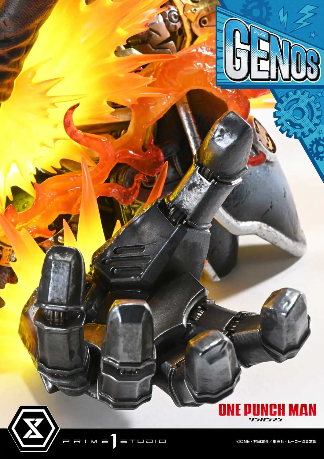 Prime1 Studio One-Punch Man Concept Masterline Genos 1/6 Scale Statue (FREE DELIVERY Within Metro Manila) - Image 11