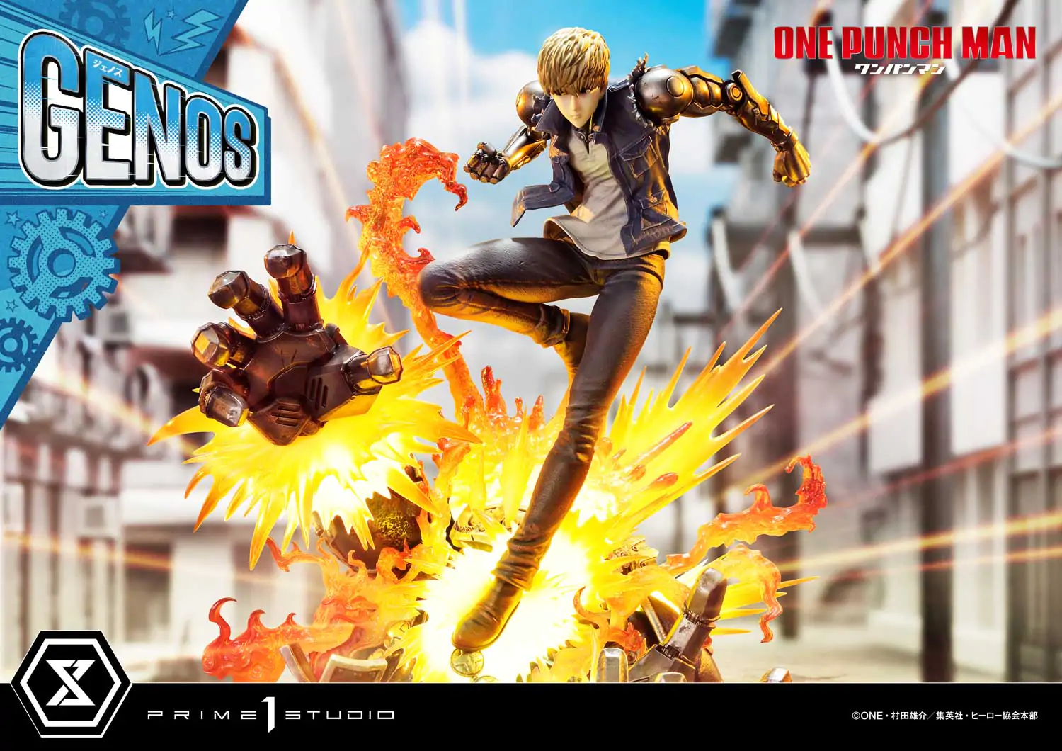 Prime1 Studio One-Punch Man Concept Masterline Genos 1/6 Scale Statue (FREE DELIVERY Within Metro Manila) - Image 10