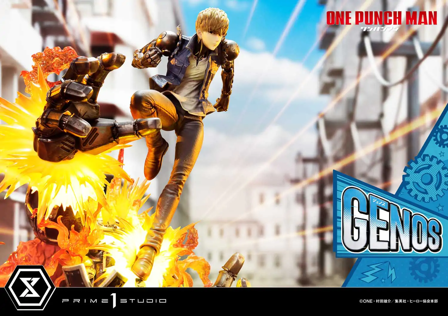 Prime1 Studio One-Punch Man Concept Masterline Genos 1/6 Scale Statue (FREE DELIVERY Within Metro Manila) - Image 9