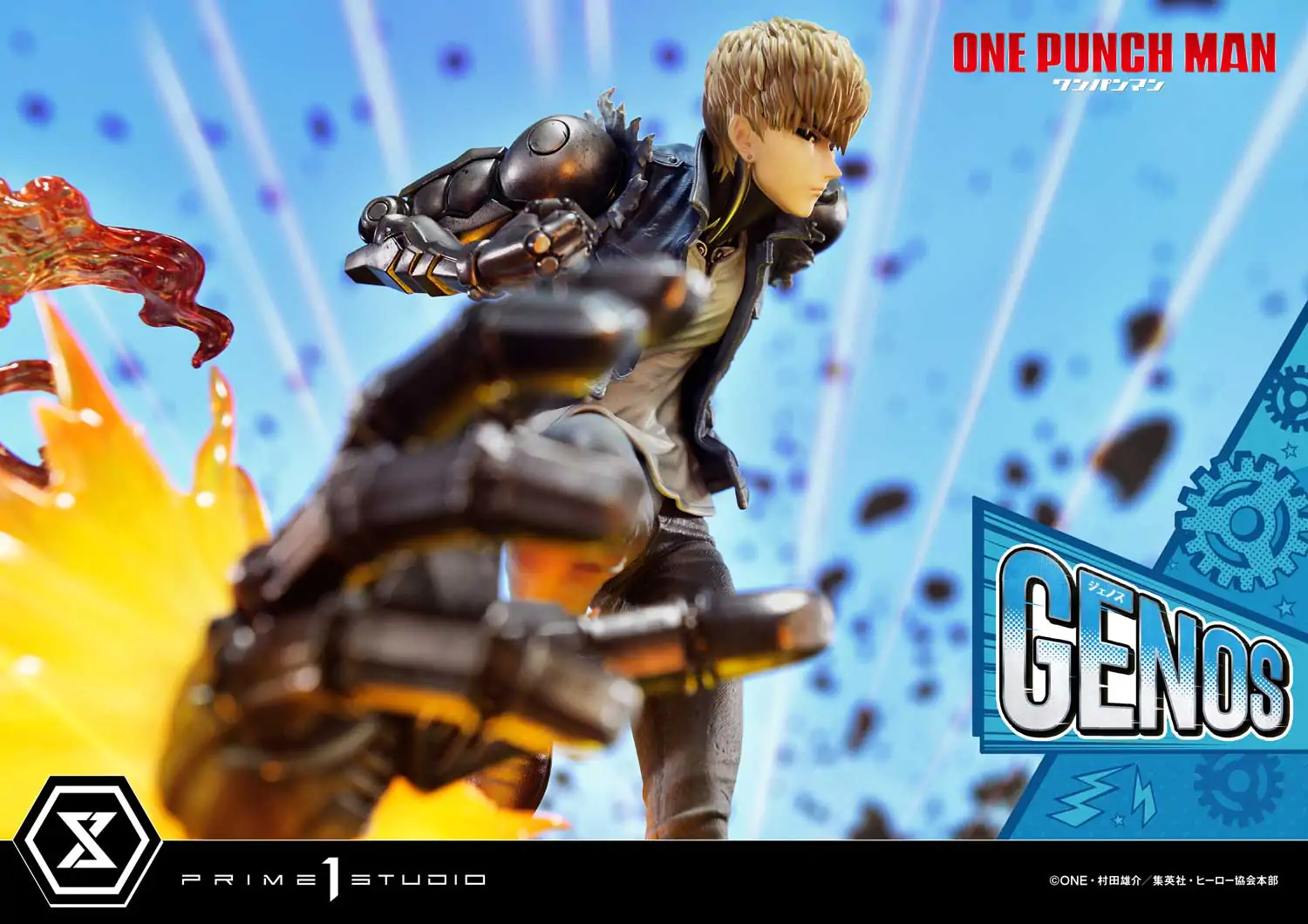 Prime1 Studio One-Punch Man Concept Masterline Genos 1/6 Scale Statue (FREE DELIVERY Within Metro Manila) - Image 7