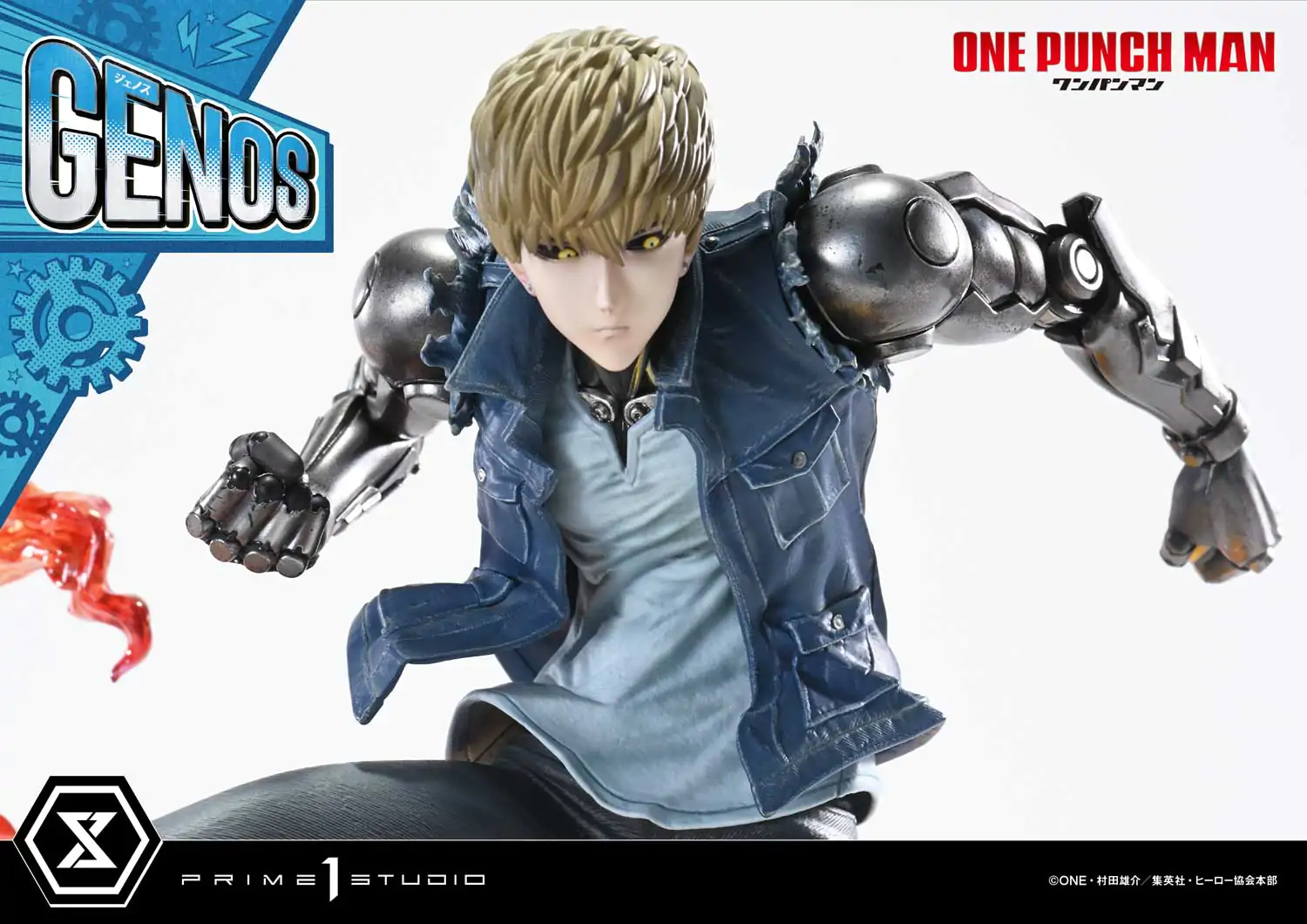 Prime1 Studio One-Punch Man Concept Masterline Genos 1/6 Scale Statue (FREE DELIVERY Within Metro Manila) - Image 3