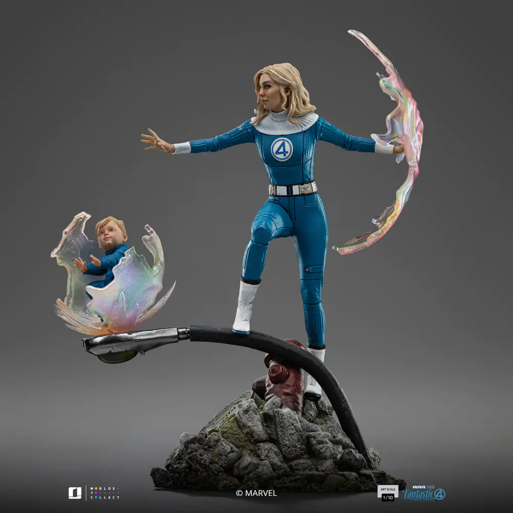 Iron Studios Invisible Woman- Fantastic Four: The First Steps - Art Scale 1/10 - Image 5