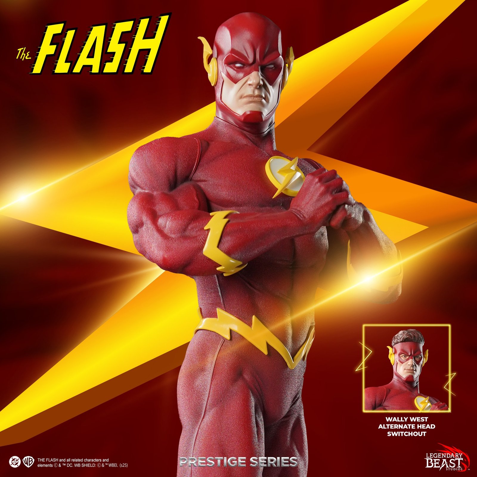 Legendary Beast Studios The Flash 1/3 Scale Prestige Series (WALLY WEST) (FREE DELIVERY Within Metro Manila)