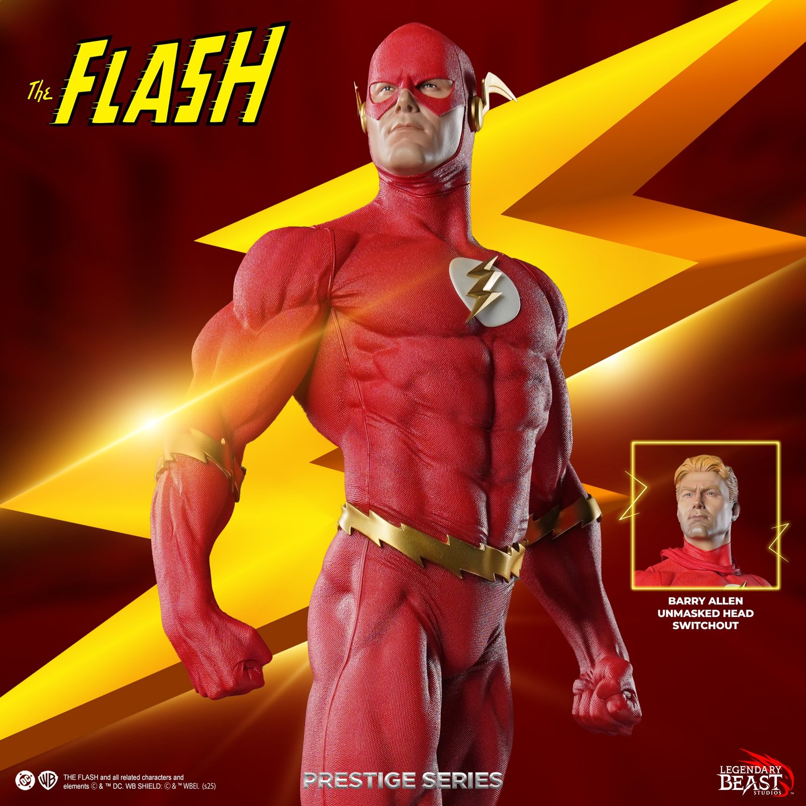 Legendary Beast Studios The Flash 1/3 Scale Prestige Series (BARRY ALLEN) (FREE DELIVERY Within Metro Manila)