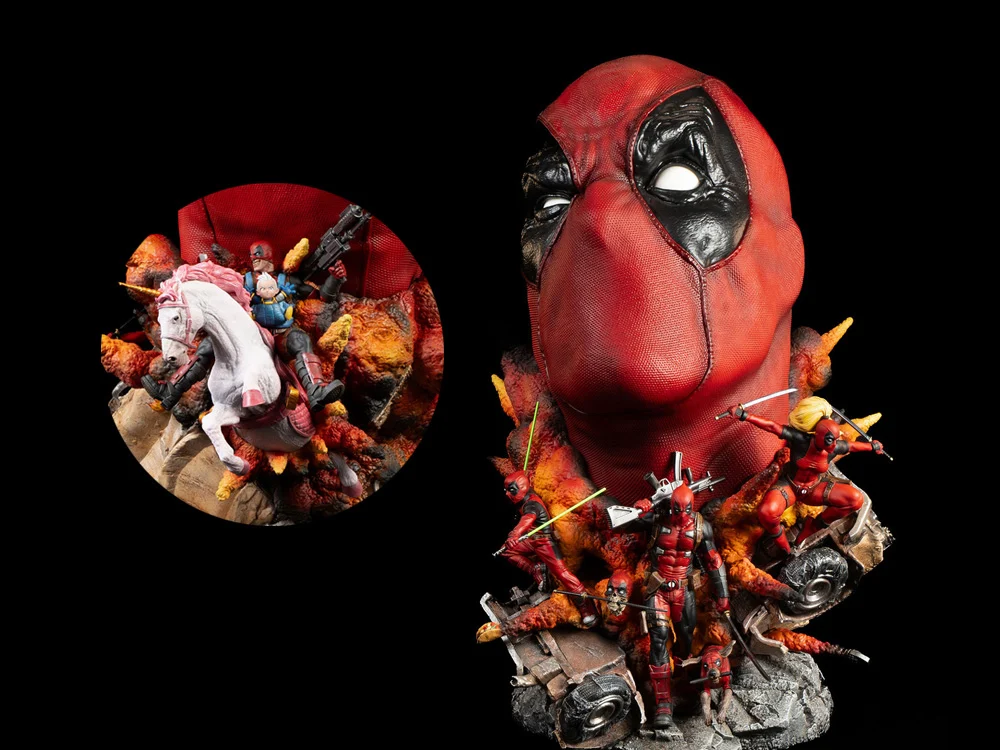 PCS Collectibles Deadpool Fine Art Bust DELUXE EDITION (FREE DELIVERY Within Metro Manila)