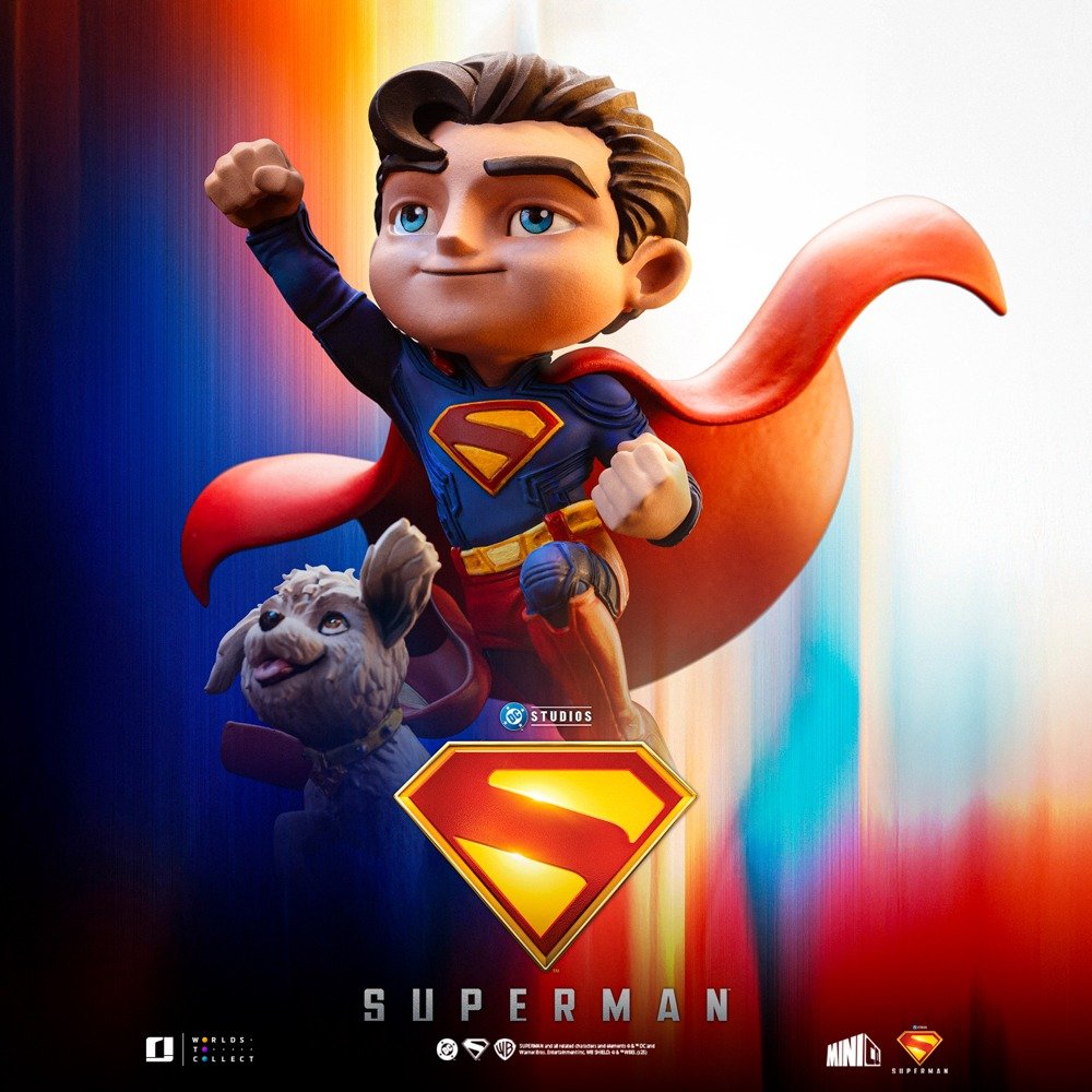 Iron Studios Superman & Krypto - Superman Legacy Minico