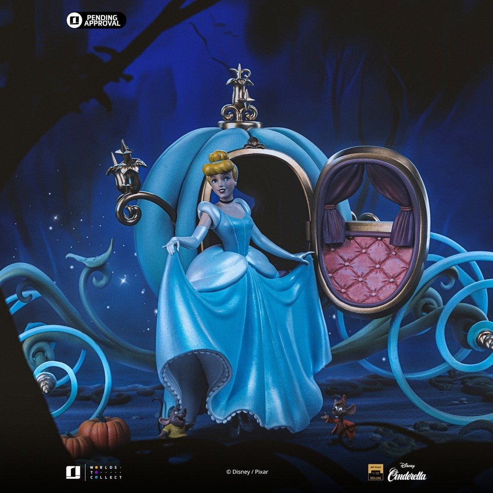 Iron Studios Cinderella DELUXE - Disney Classics - Art Scale 1/10 (FREE DELIVERY Within Metro Manila)