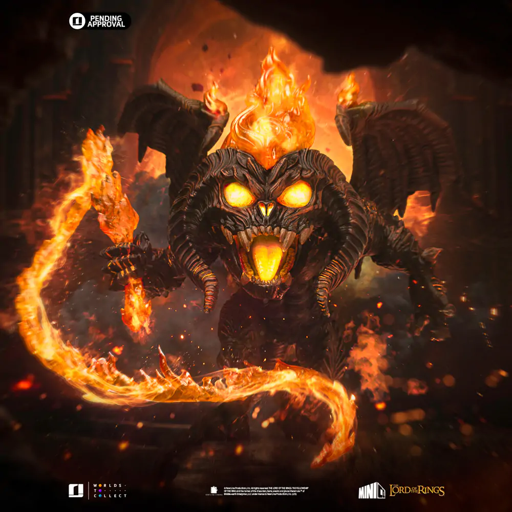 Iron Studios Balrog - The Lord of the Rings - Minico