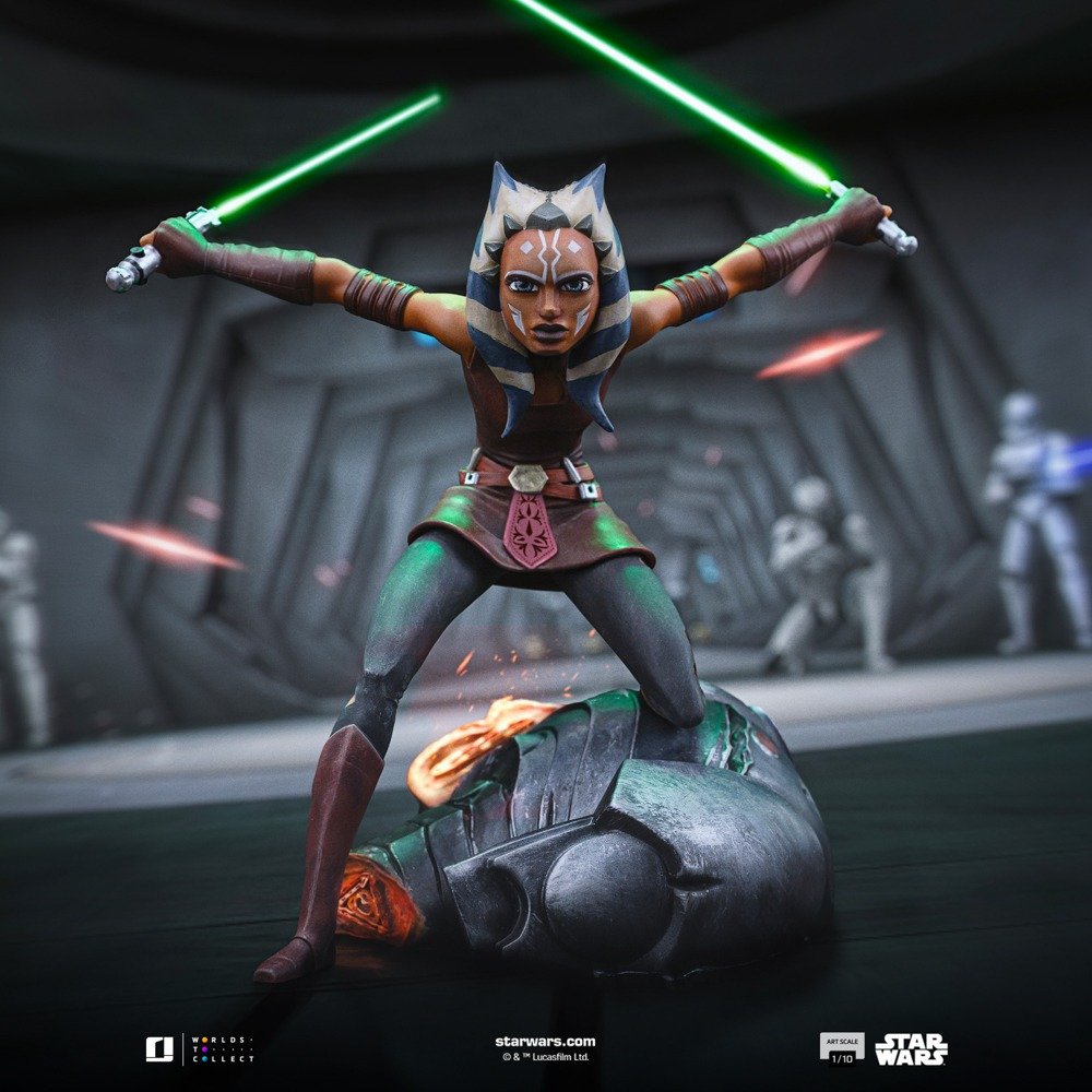 Iron Studios Ahsoka Tano - Star Wars: Clone Wars - Art Scale 1/10 Statue