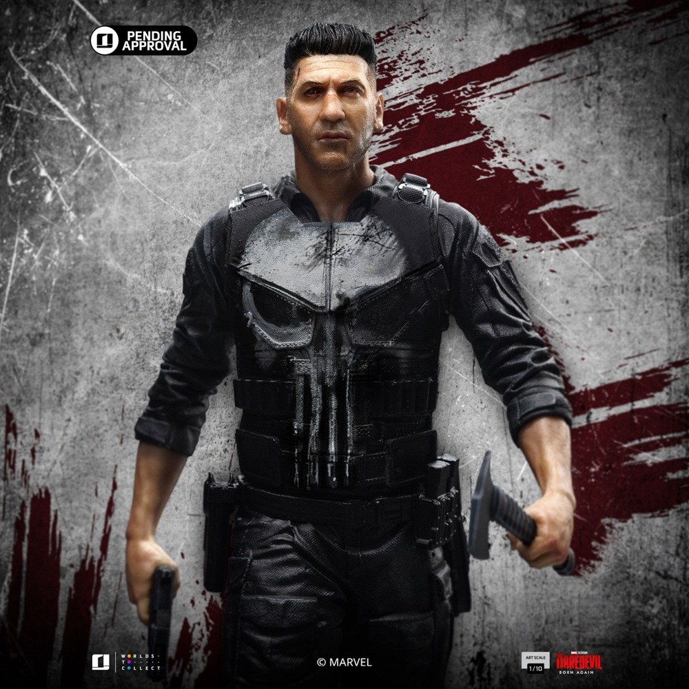 Iron Studios Punisher - Daredevil: Born Again - Art Scale 1/10 Statue