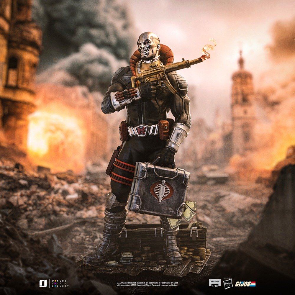 Iron Studios Destro - G.I. Joe - Art Scale 1/10 Statue