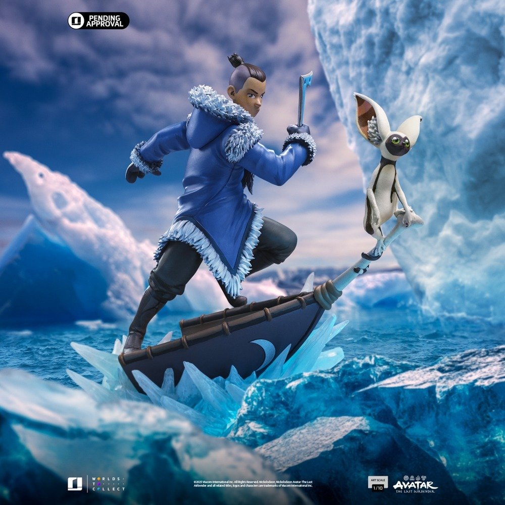 Iron Studios Sokka - Avatar: The Last Airbender - Art Scale 1/10 Statue (FREE A4 Poster)