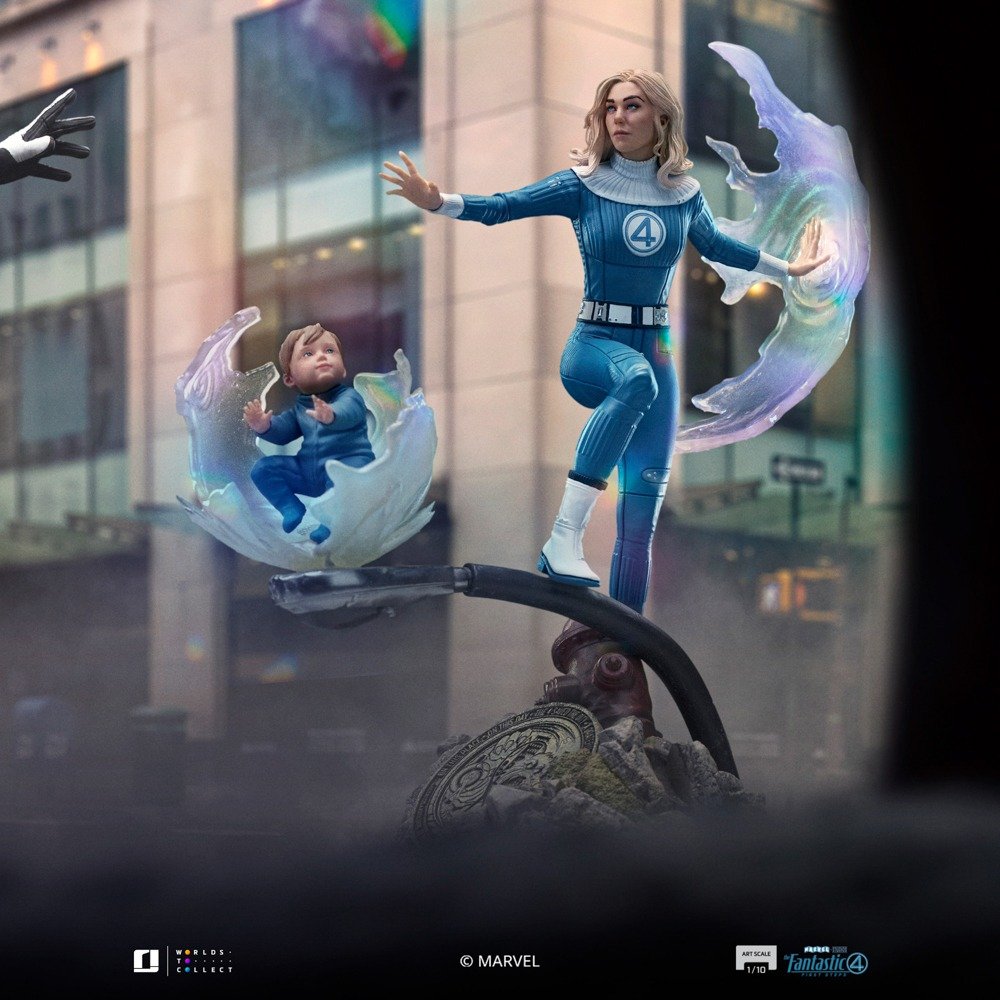 Iron Studios Invisible Woman- Fantastic Four: The First Steps - Art Scale 1/10