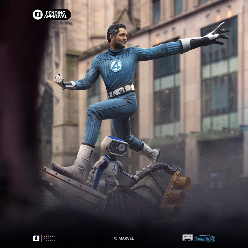 Iron Studios Mr. Fantastic - Fantastic Four: The First Steps - Art Scale 1/10