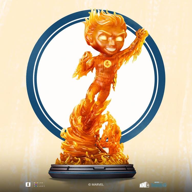 Iron Studios Human Torch - Fantastic Four The First Steps - Minico