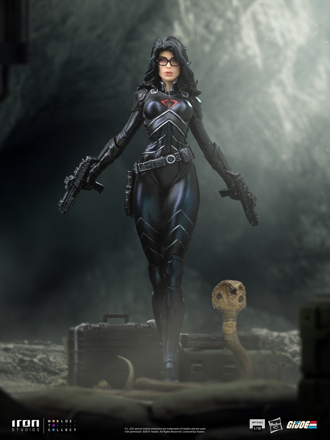 Iron Studios Baroness - G.I Joe - Art Scale 1/10 (FREE A4 Poster)