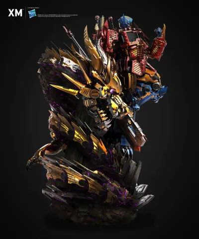 XM Studios Optimus Prime - Gold Dragon (Mythical Beasts Series) ES 66 (FREE DELIVERY Within Metro Manila) - Image 3