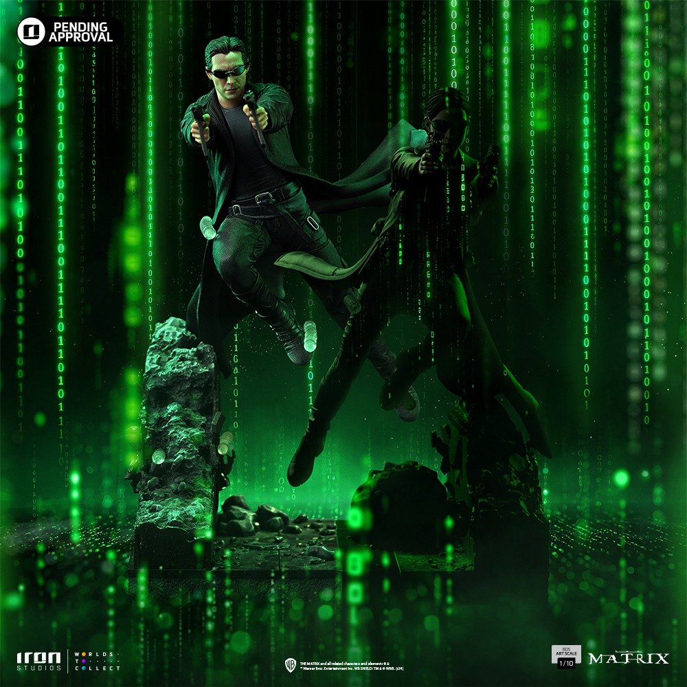 Iron Studios Neo - Matrix - BDS Art Scale 1/10 (FREE A4 Poster)