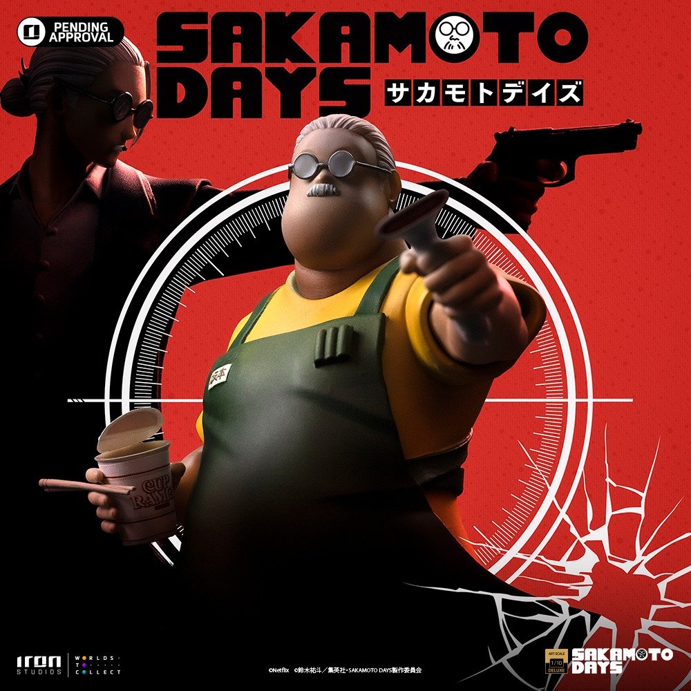 Iron Studios Taro Sakamoto - Sakamoto Days - Art Scale 1/10 (DELUXE) (FREE DELIVERY Within Metro Manila)