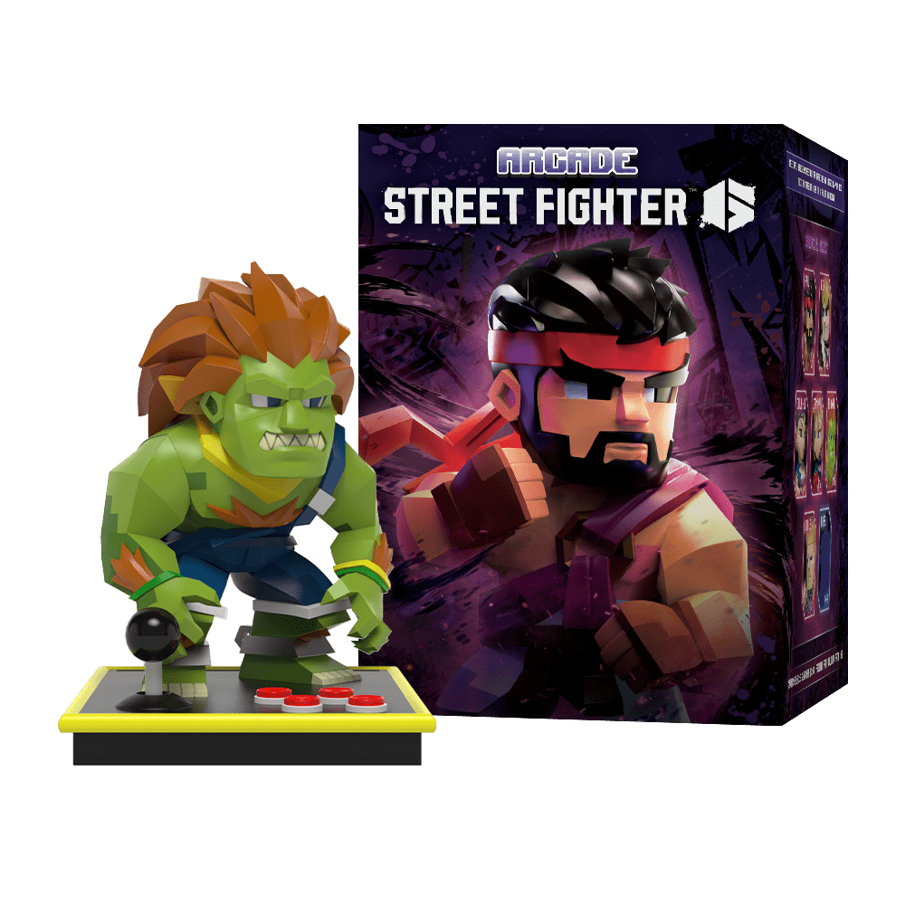 Mighty Jaxx Street Fighter 6 Arcade Box of 6 Figures Blindbox - Image 8