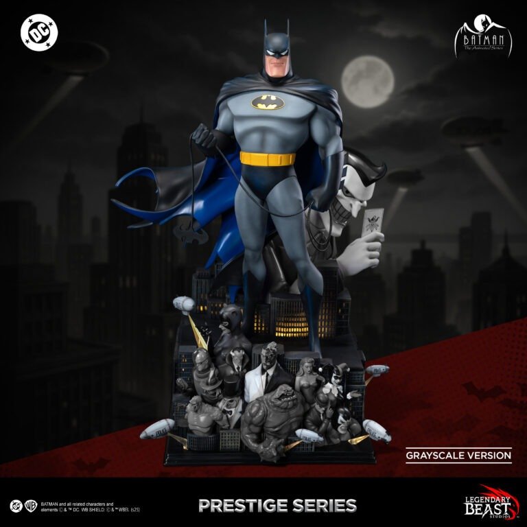 Legendary Beast Studios  Batman: The Animated Series Statue (Greyscale Edition) (FREE DELIVERY Within Metro Manila)