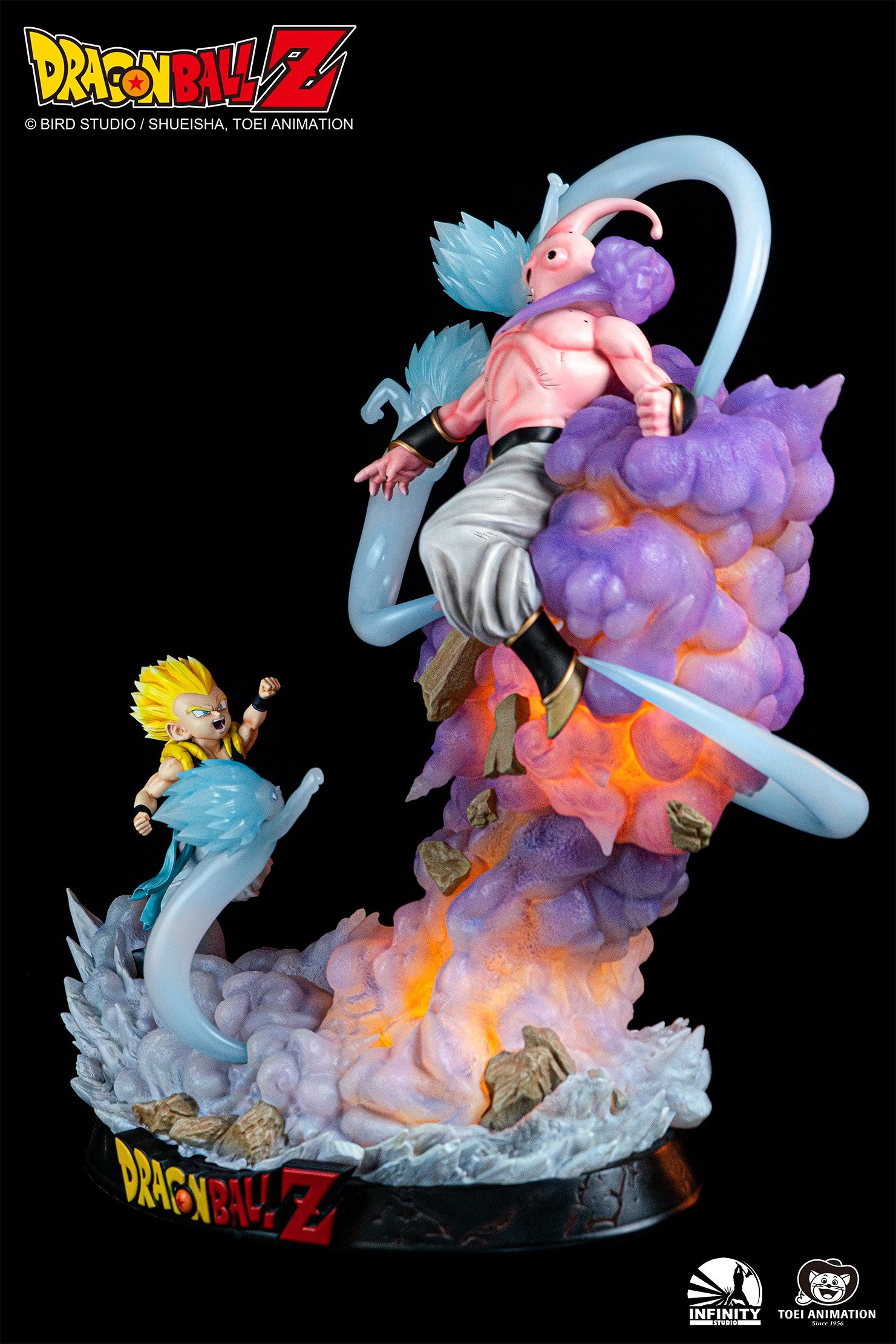 Inifinity Studio Dragon Ball Z Gotenks vs. Majin Buu 1/4 Scale Statue - Image 8