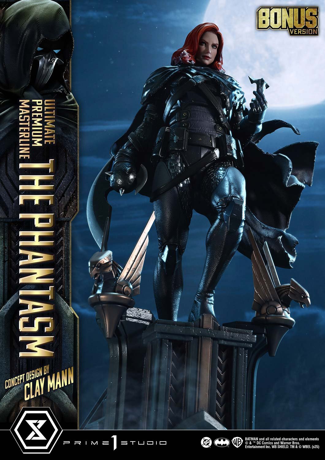 Prime1 Ultimate Premium Masterline Batman (Comics) The Phantasm (Concept Design by CLAY MANN) (Bonus Version) (FREE DELIVERY Within Metro Manila)