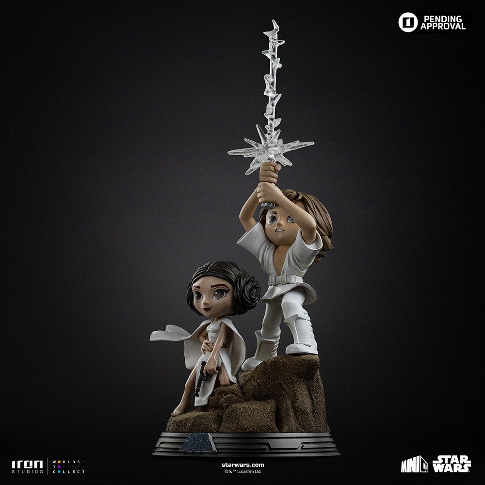 Iron Studios Luke and Leia - Star Wars - Minico - Image 5
