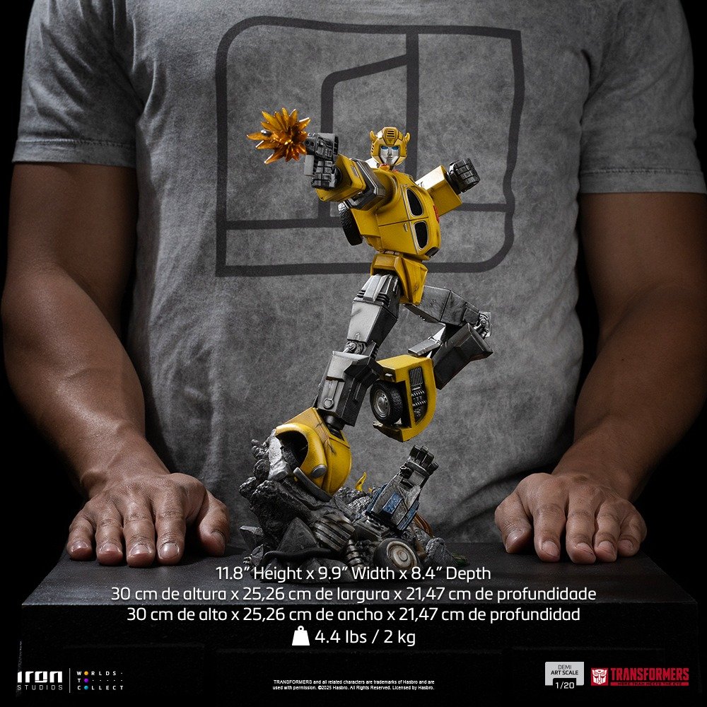 Iron Studios Bumble Bee - Transformers - Demi Scale 1/20 (FREE DELIVERY Within Metro Manila) - Image 3