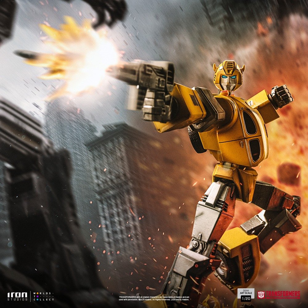 Iron Studios Bumble Bee - Transformers - Demi Scale 1/20 (FREE DELIVERY Within Metro Manila) - Image 2