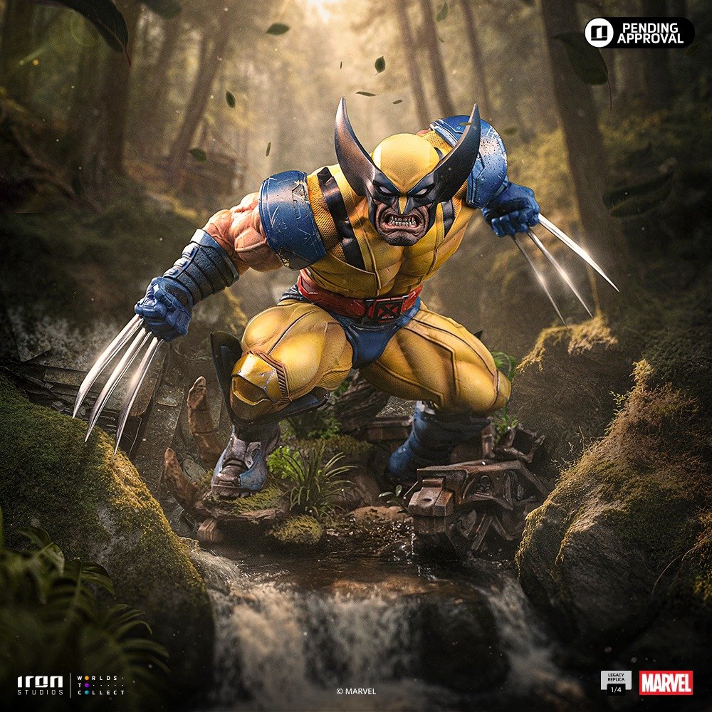 Iron Studios Wolverine Statue – Marvel Comics - Legacy Replica 1/4 (FREE DELIVERY Within Metro Manila)