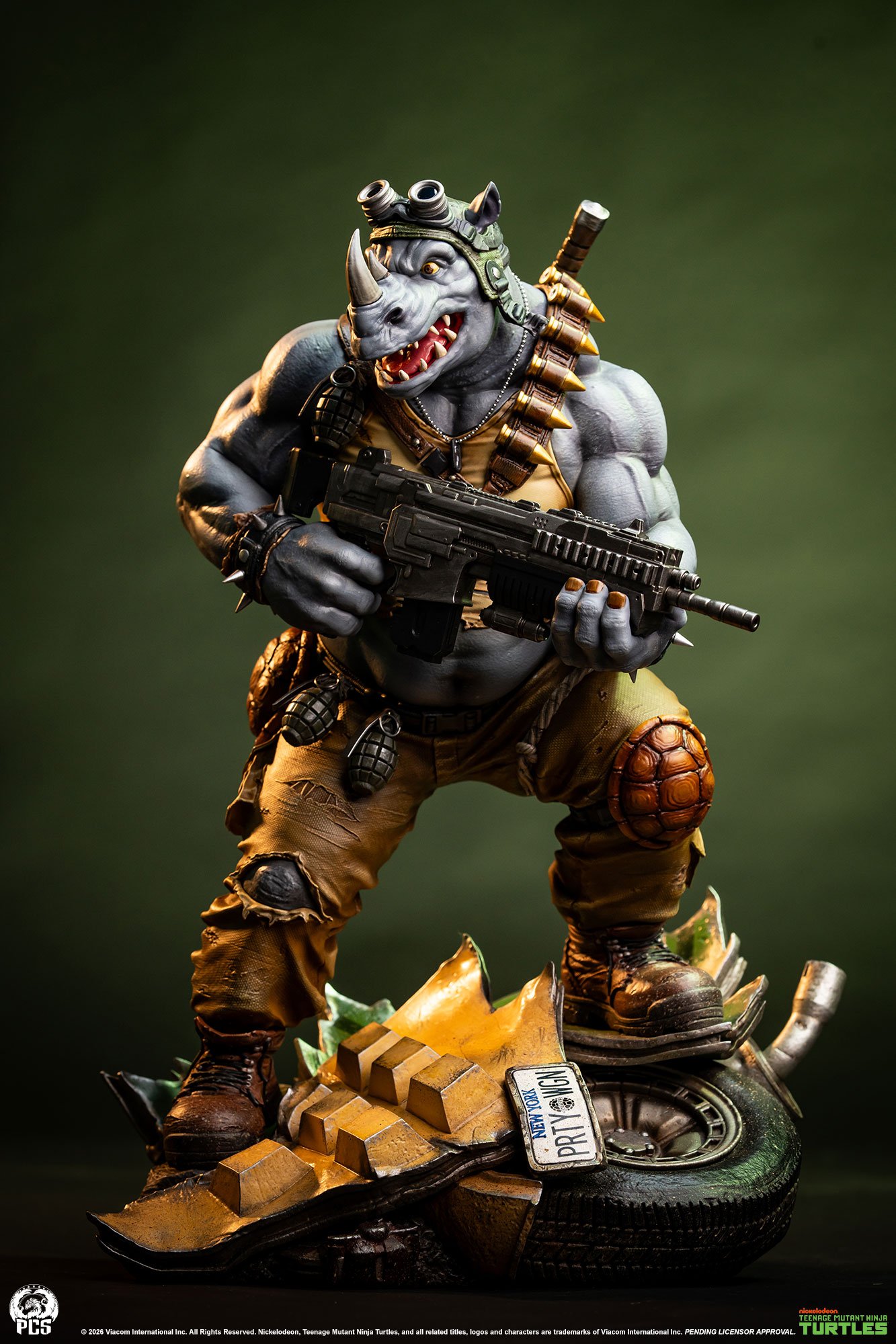PCS Collectibles TMNT Legends -  Rocksteady 1/3 Scale Statue (FREE DELIVERY Within Metro Manila)