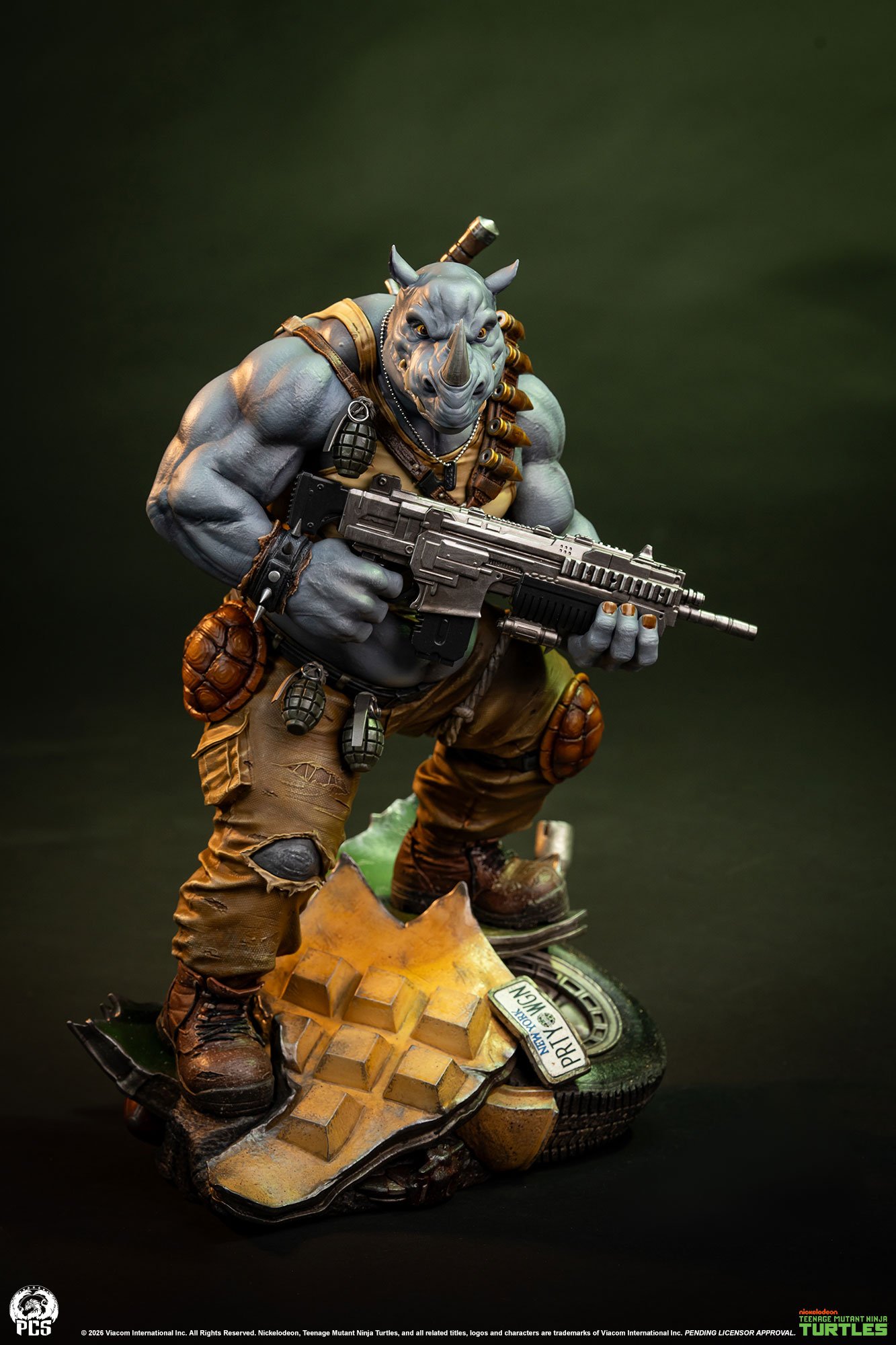 PCS Collectibles TMNT Legends - Rocksteady 1/3 Scale Statue (FREE DELIVERY Within Metro Manila) - Image 21
