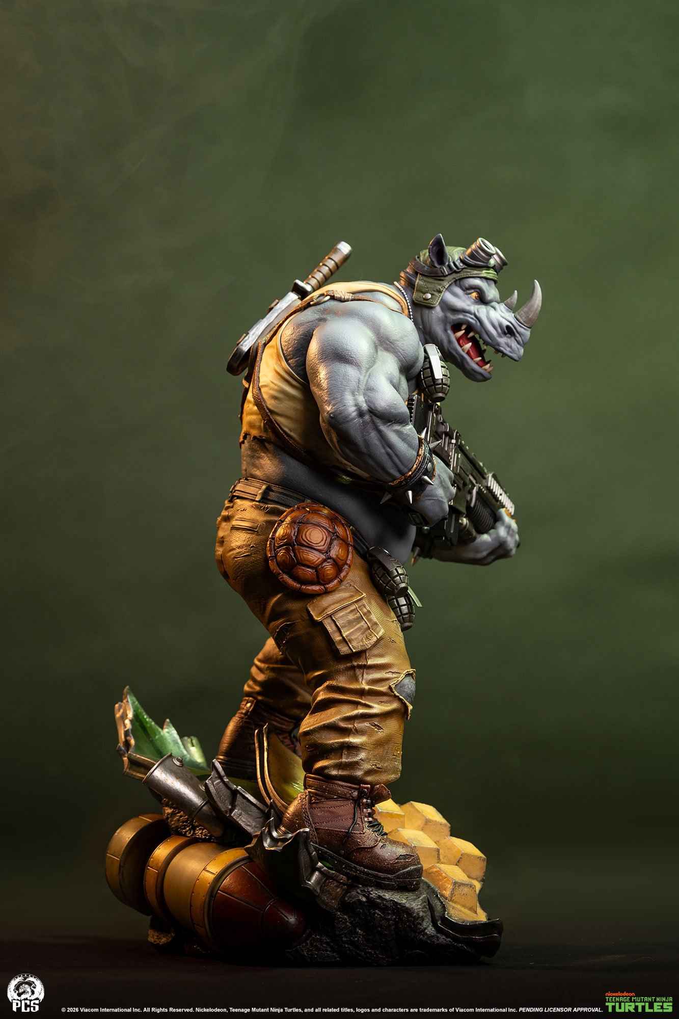 PCS Collectibles TMNT Legends - Rocksteady 1/3 Scale Statue (FREE DELIVERY Within Metro Manila) - Image 17