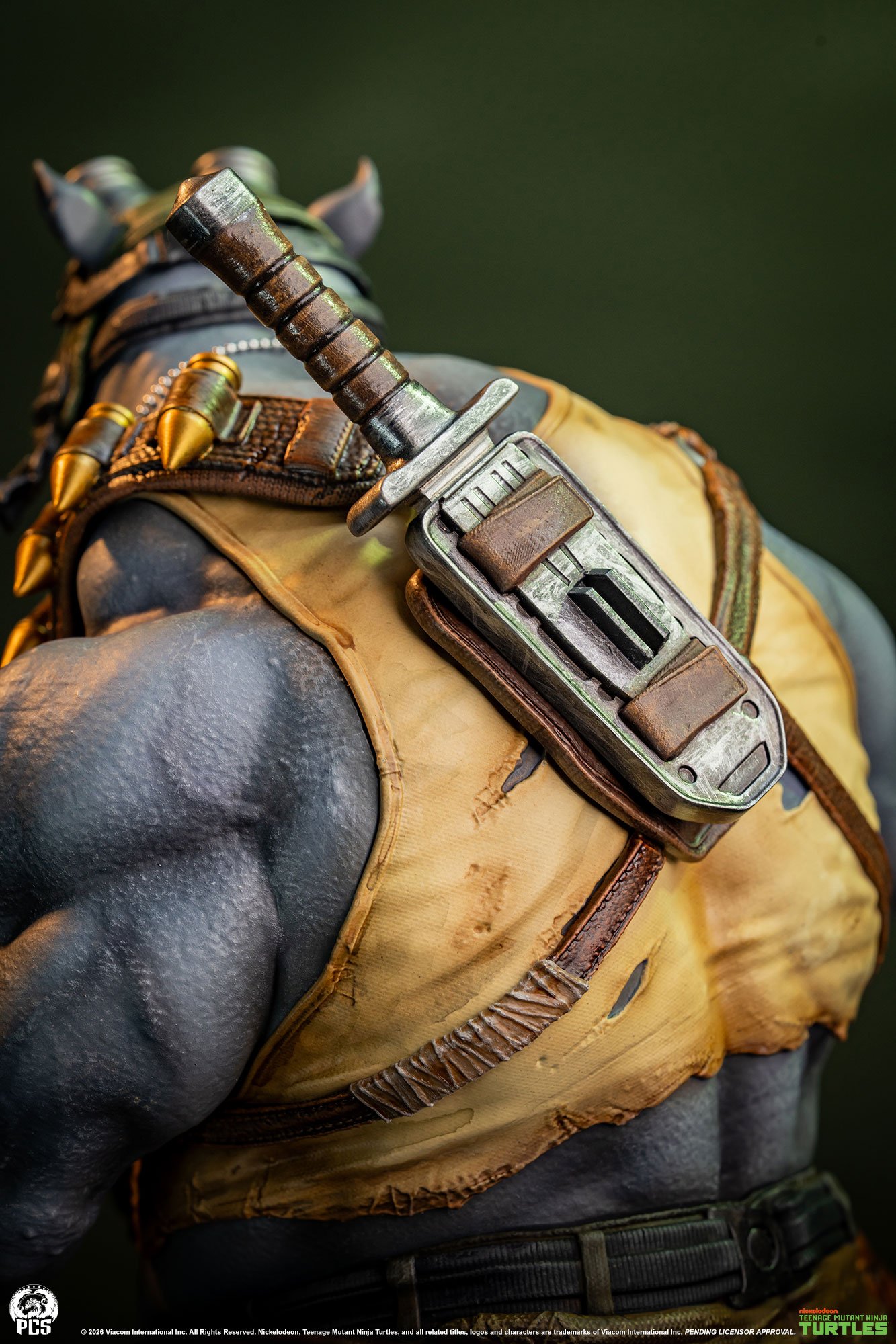 PCS Collectibles TMNT Legends - Rocksteady 1/3 Scale Statue (FREE DELIVERY Within Metro Manila) - Image 14