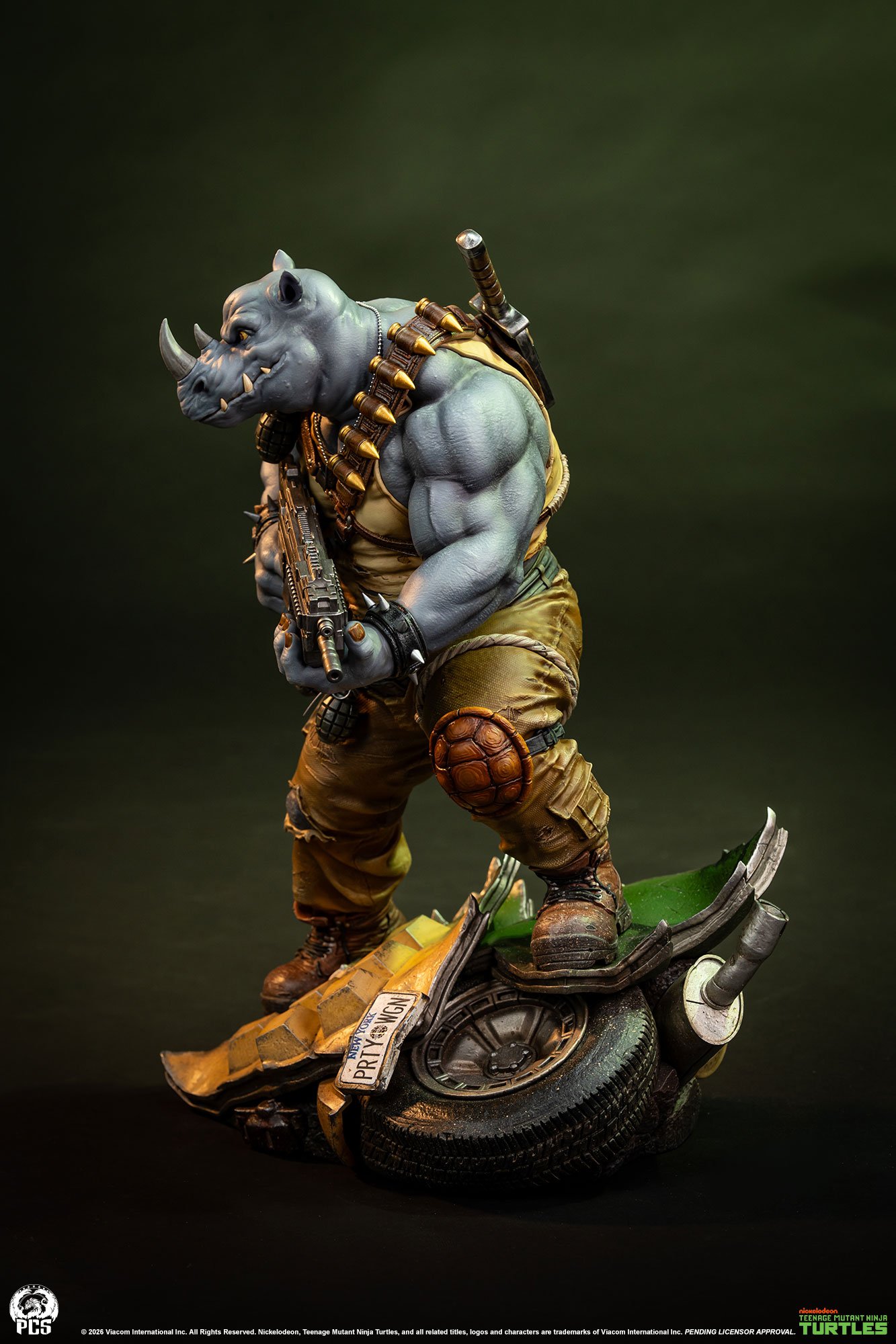 PCS Collectibles TMNT Legends - Rocksteady 1/3 Scale Statue (FREE DELIVERY Within Metro Manila) - Image 11
