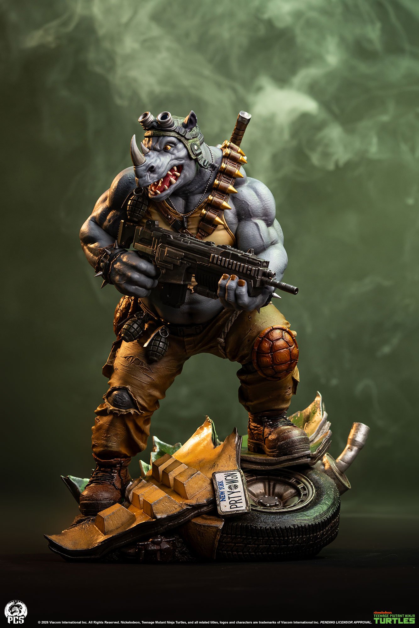 PCS Collectibles TMNT Legends - Rocksteady 1/3 Scale Statue (FREE DELIVERY Within Metro Manila) - Image 10