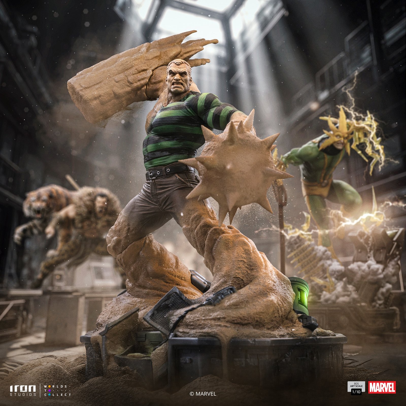 Iron Studios Sandman - Spider-Man vs Villains Diorama - Art Scale 1/10 (FREE DELIVERY Within Metro Manila)
