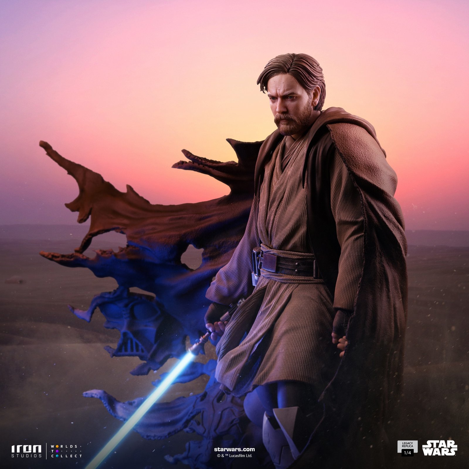 Iron Studios Obi-Wan (Signatures) – Star Wars – Legacy Replica 1/4 (FREE DELIVERY Within Metro Manila)