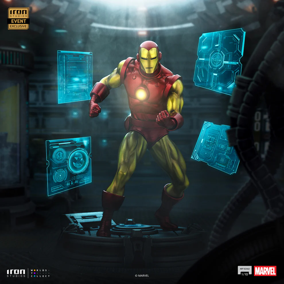 Iron Studios Iron Man (CCXP Event Exclusive 2025) - Marvel Comics - Art Scale 1/10 (FREE DELIVERY Within Metro Manila)