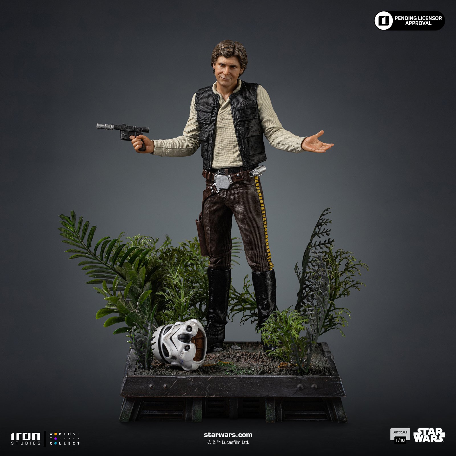 Iron Studios Han Solo - Star Wars Episode VI - Art Scale (FREE A4 Poster) - Image 2