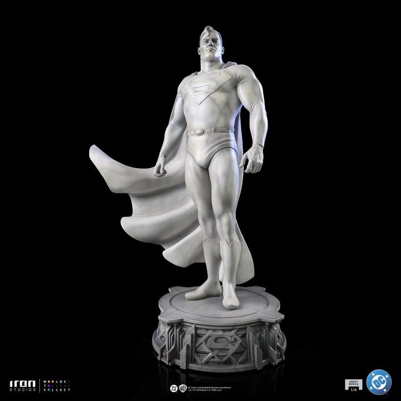 Iron Studios Superman (Marble Version) DC Trinity Statue - DC Comics - Legacy Replica 1/4 (FREE DELIVERY Within Metro Manila)