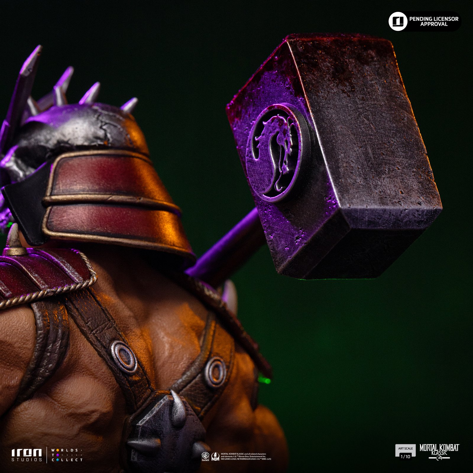 Iron Studios Shao Khan - Mortal Kombat - Art Scale 1/10 (FREE A4 Poster) - Image 7