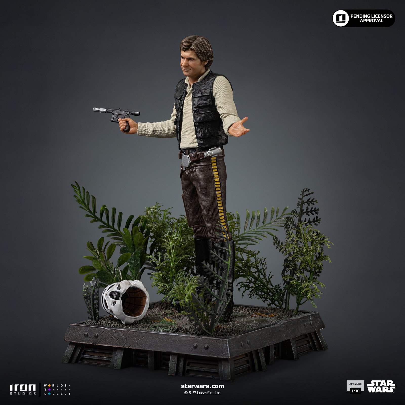 Iron Studios Han Solo - Star Wars Episode VI - Art Scale (FREE A4 Poster) - Image 5