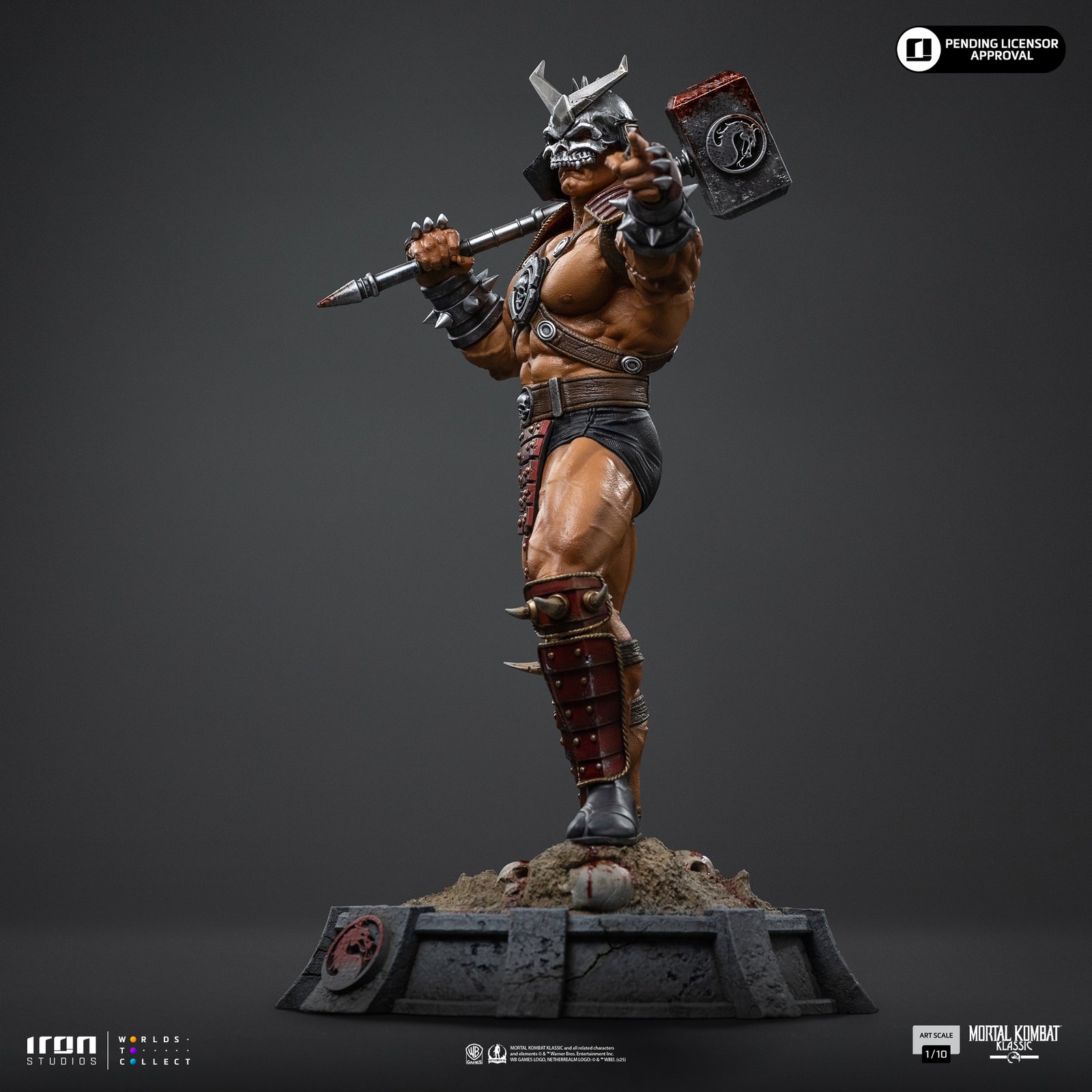 Iron Studios Shao Khan - Mortal Kombat - Art Scale 1/10 (FREE A4 Poster) - Image 3