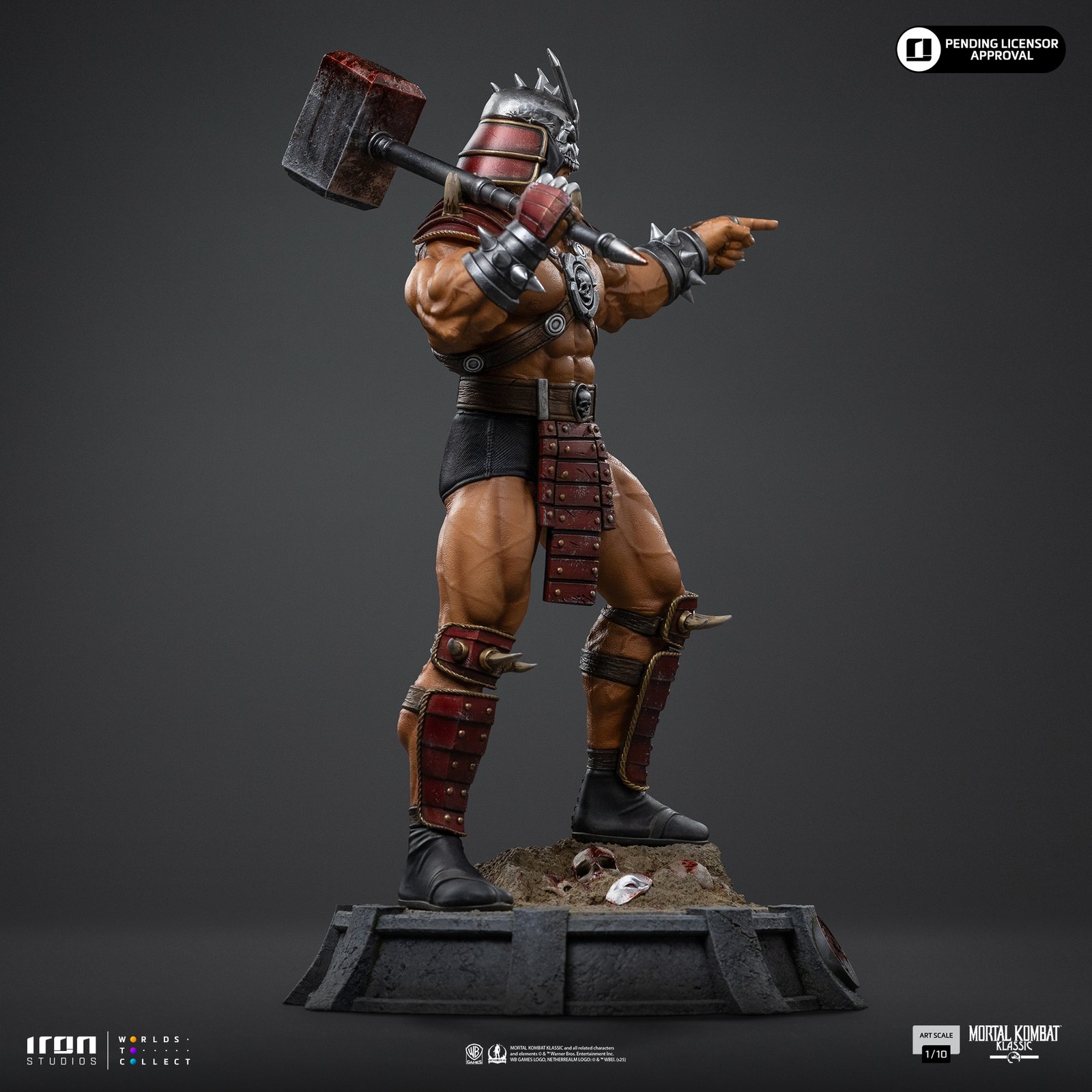 Iron Studios Shao Khan - Mortal Kombat - Art Scale 1/10 (FREE A4 Poster) - Image 4