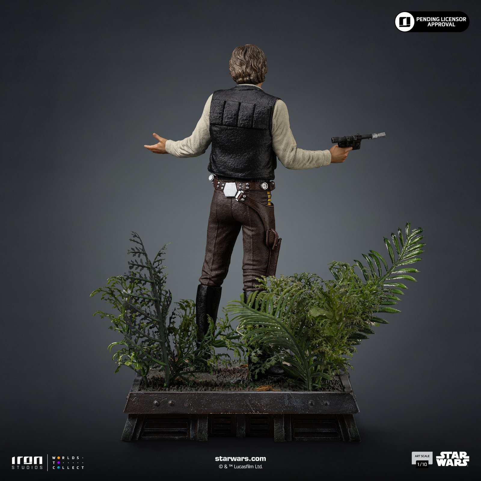 Iron Studios Han Solo - Star Wars Episode VI - Art Scale (FREE A4 Poster) - Image 3