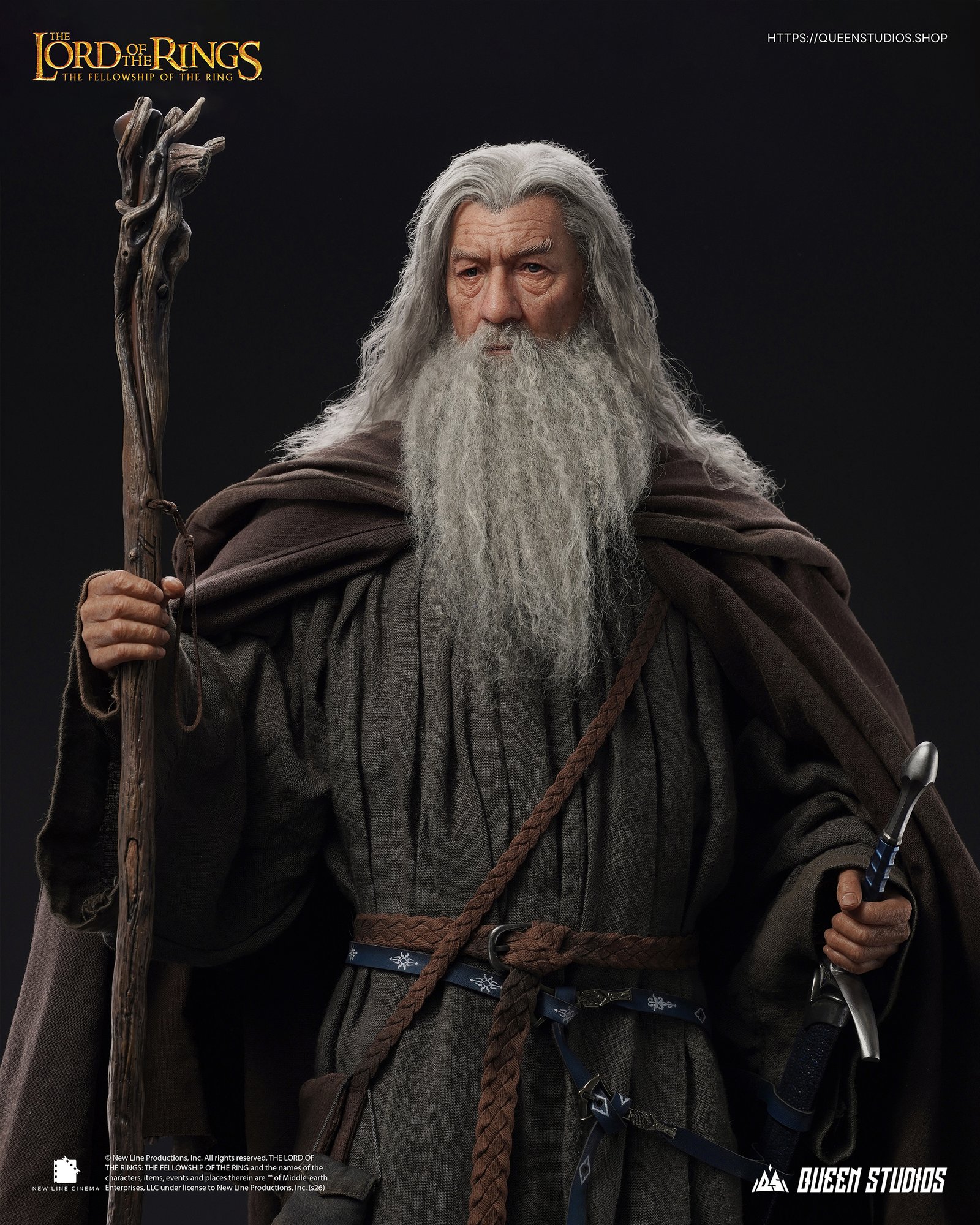 Queen Studios The Lord of the Rings: The Fellowship of the Ring Gandalf 1/3 Scale Statue (FREE DELIVERY Within Metro Manila)