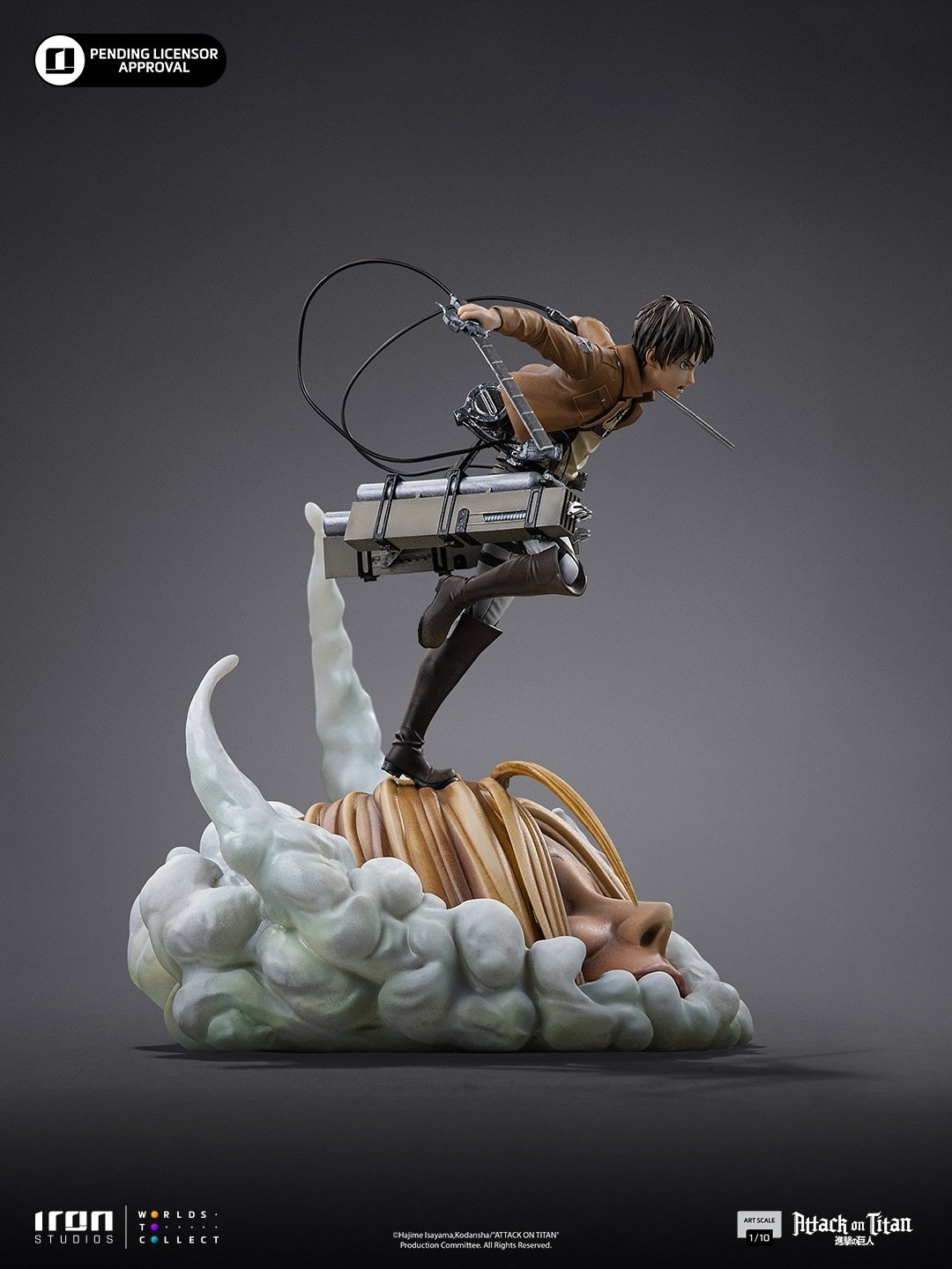 Iron Studios Eren Yeager - Attack on Titan - Art Scale 1/10 (FREE Delivery Within Metro Manila) - Image 9